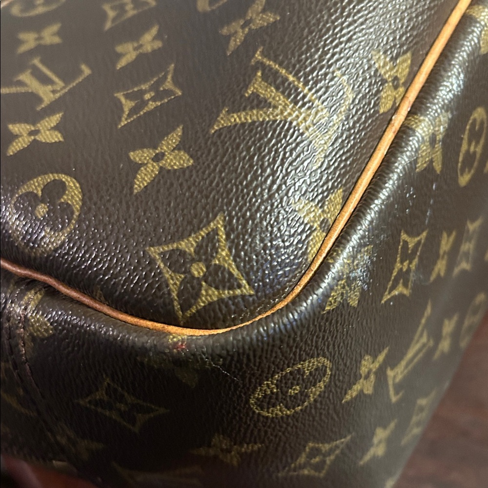 Louis Vuitton Brown Monogram Top-Handle  Deauville Satchel - Picture 8 of 13